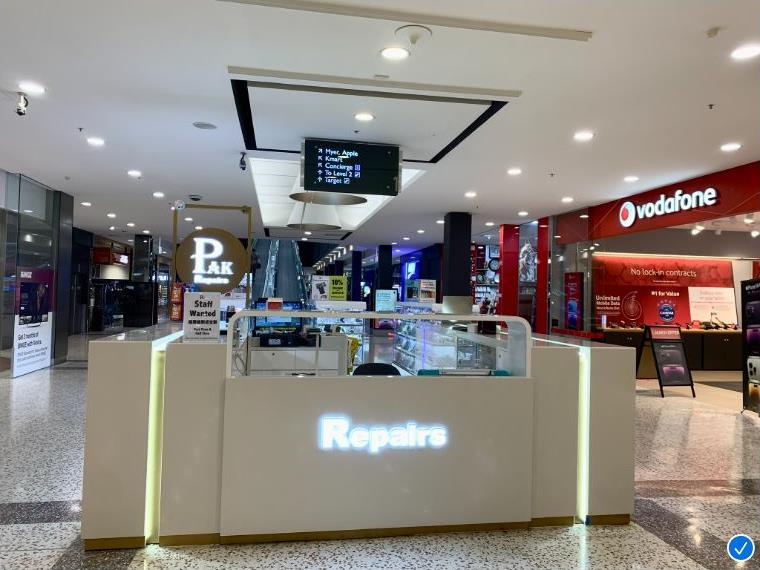 Pak Fountain Gate K250 customer service area